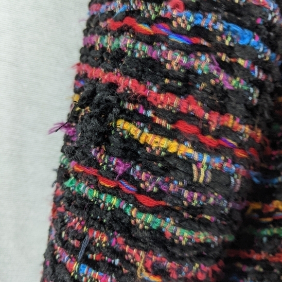 New Direction colorful striped Tweed jacket Sz medium - Picture 3 of 9